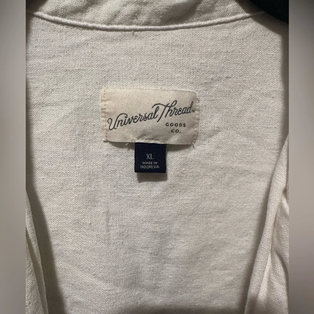 Universal Thread Cream Lightweight Jacket - Picture 2 of 2